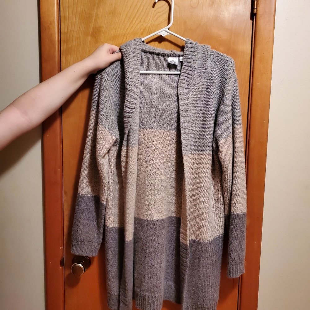 Very Moda Color Block Cardigan